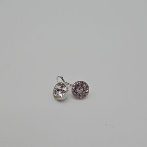 Swarovski Silver Crystal Earrings